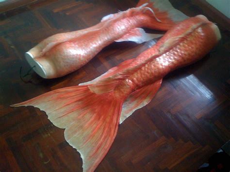 The Making Of A Mermaid Tails รักนี้หัวใจมีครีบ Silicone Mermaid Tails Diy Mermaid Tail