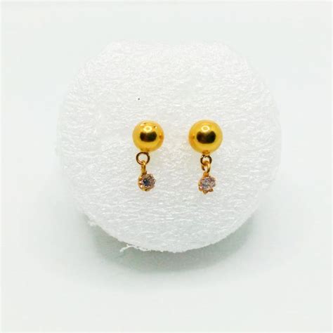 Gold Goli Tops With Stone Drop Tp0439