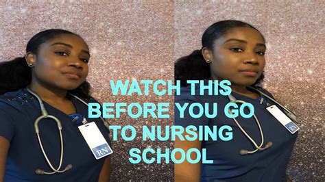 Things I Wish I Knew Before Nursing School Youtube