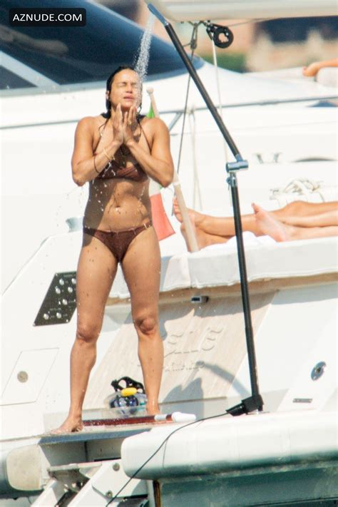 Michelle Rodriguez Sexy Soaks Up The Hot Italian Sunshine While Out On Holiday In Porto Cervo