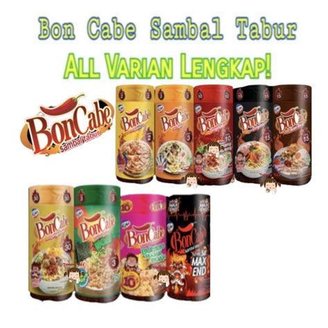 Jual Bon Cabe Sachet Botol Boncabe Sachet Botol Level Max End