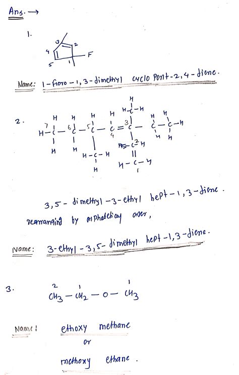 Solved Name The Compounds Course Hero