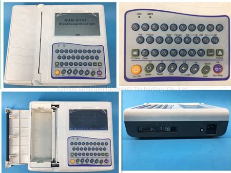 China China SUN 8121 Digital Portable 12 Channel 12 Leads Color Large