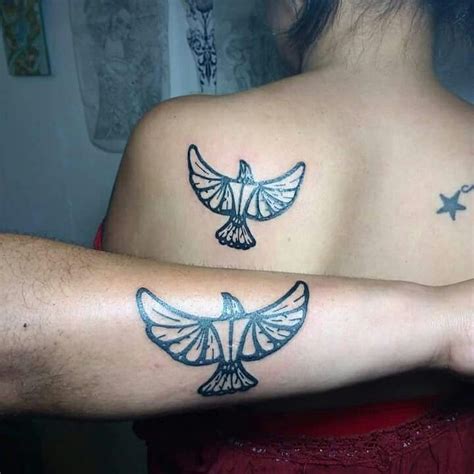 Doble águila la Renga Tatuaje hippie Tatuaje de runas Tatuajes