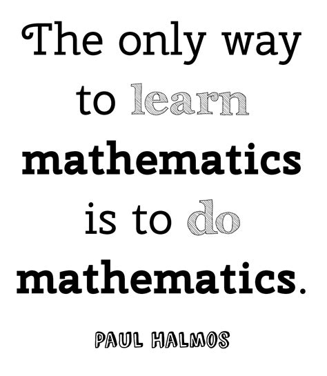 10 Free Math Quotes Posters | Math = Love