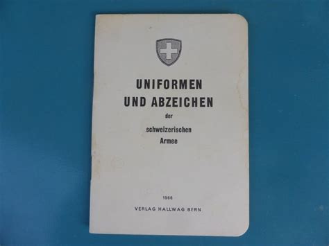 Uniformen Und Abzeichen Der Schweizer Armee 1966 Kaufen Auf Ricardo