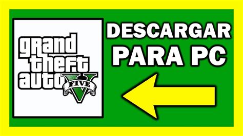 Cómo DESCARGAR GTA V para PC Full en ESPAÑOL 2024 Cómo DESCARGAR GTA