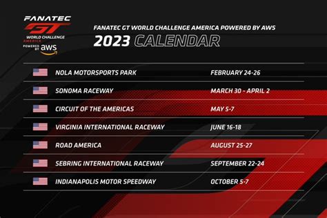 Gtwc Presentati I Calendari Racing Speed Motor Sport