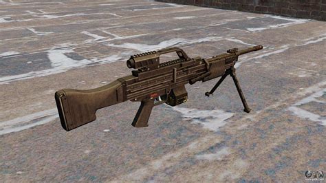 HK MG4 light machine gun for GTA 4