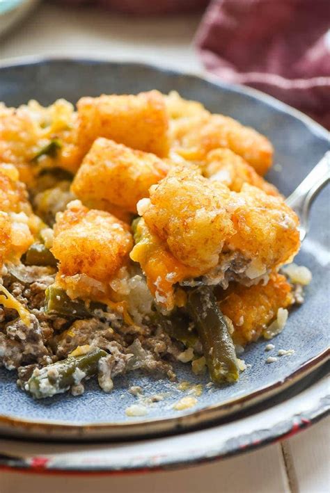 Green Bean Tater Tot Casserole Neighborfood