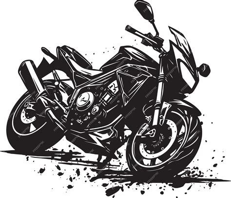 Premium Vector | Understanding the Impact Motorbike Collides in a Collision