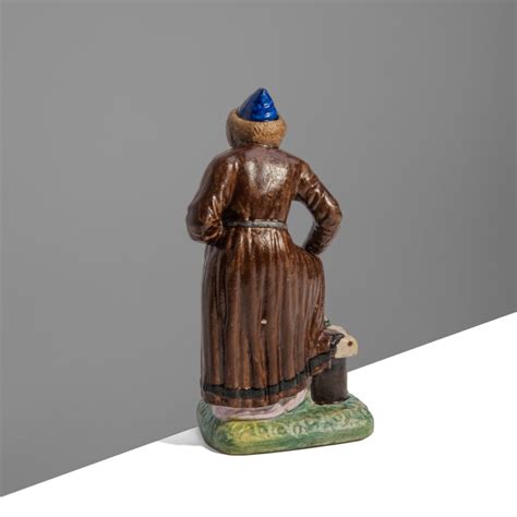 Статуэтка "Киргиз", фарфор, бисквит, роспись, Дмитровский фарфоровый ...