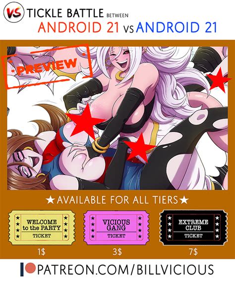Android 21 Vs Android 21 Preview By BillVicious Hentai Foundry