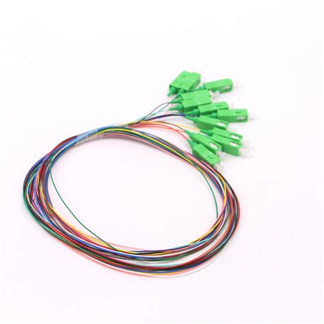 Sc Apc Colors Fiber Optic Pigtail With Meter China Patch Cord