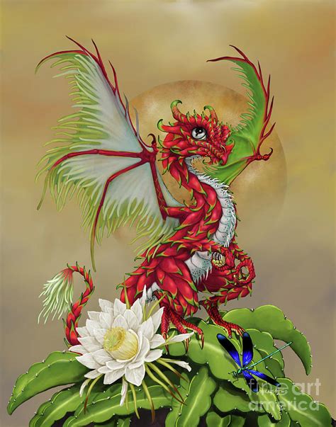 Dragon Fruit Dragon Digital Art By Stanley Morrison Pixels