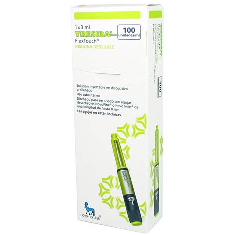 Tresiba Flextouch 100uiml 1 Caneta 3ml Vip Farma