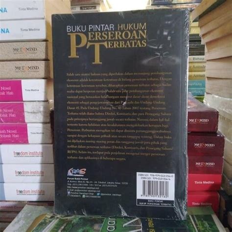 Jual Buku Pintar Hukum Perseroan Terbatas Di Lapak Tokonyamelva Bukalapak