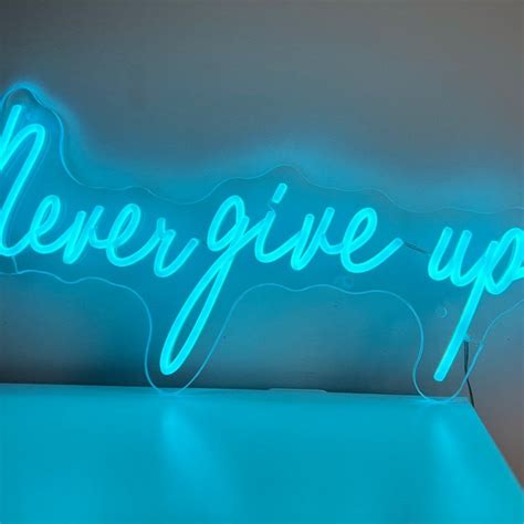 Inspirational Neon Sign Motivational Neon Sign Quote Neon Sign Custom