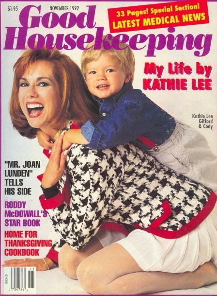 Kathie Lee Ford Good Housekeeping Magazine November 1992 Cover