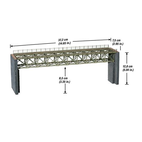 Pont En Treillis D Acier Ho Noch Dioramas
