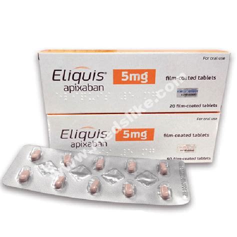 Eliquis 25 Mg Apixaban Side Effects Uses Price Dosage Medslike