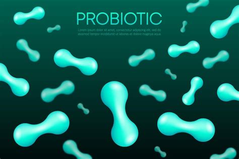 Premium Vector Bacteria Probiotics Prebiotic Lactobacillus And