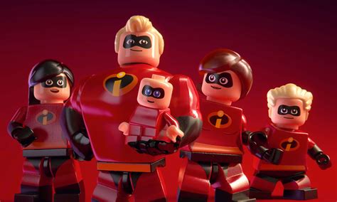 LEGO Incredibles Pixar Characters