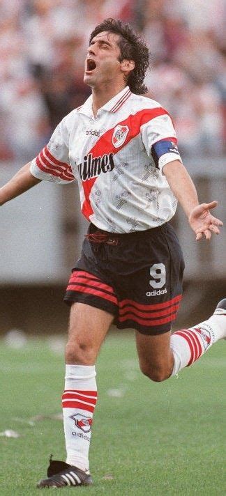 Enzo Francescoli in the Club Atlético River Plate Argentina Enzo