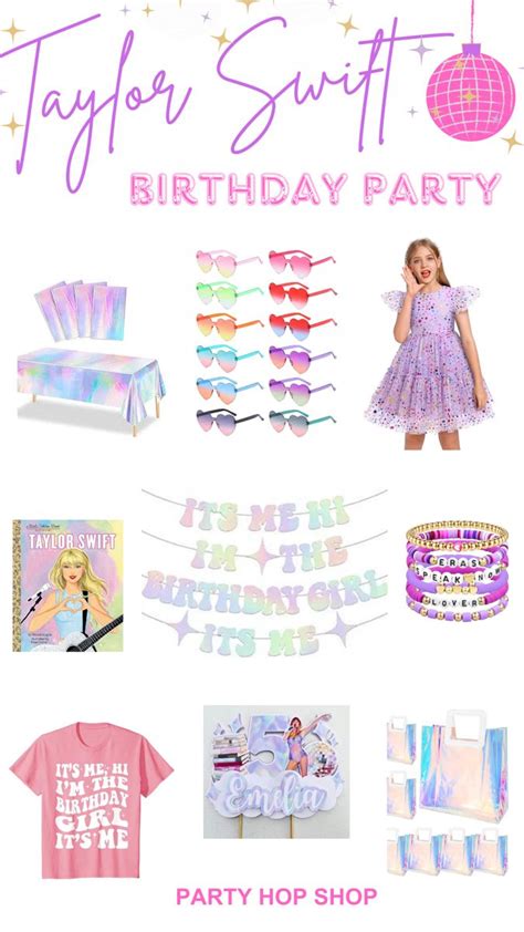 Taylor Swift Birthday Party Ideas In 2024 Taylor Swift Birthday Party