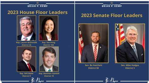 Rep Matthew Gambill Appointed Floor Leader For Governor Brian Kemp Wbhf