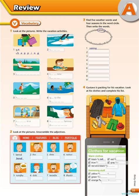 Review Units 1 2 And 3 Metro I Interactive Worksheet Topworksheets