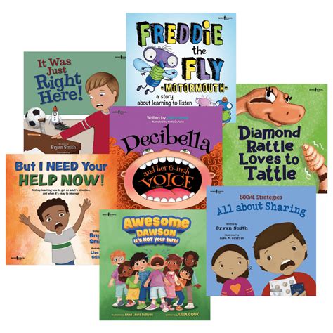 Elementary School Kids Reading