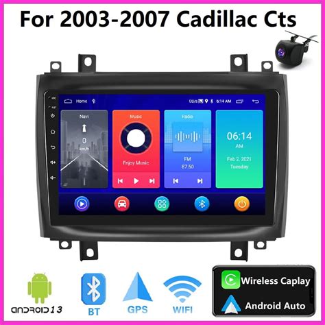 Ispchen Wifi Bluetooth Car Stereo Radio For 2003 2007 Cadillac Cts 10