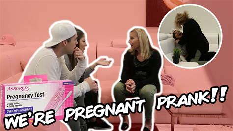 Were Pregnant Prank On Mom Crazy Reaction Youtube