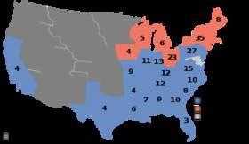 Election Of 1864 Map