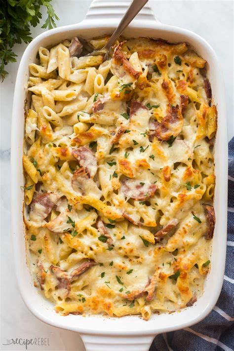 Turkey Kielbasa Pasta Bake Make Ahead And Freezer The Recipe Rebel