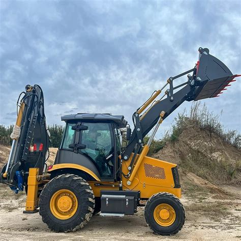 New Agricultural Small Backhoe Loader Mini Backhoe Excavator Loader 4X4