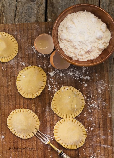 Cómo hacer raviolis o ravioles caseros paso a paso La Cucharina Mágica