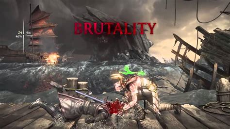 MKX Quan Chi Warlock Brutality Kombo Kompilation YouTube