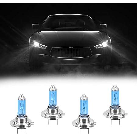 4 PCS H7 Lampe Halogène pour Voitures 12V 100W Ampoules Halogènes H7