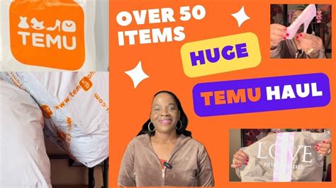 🧡huge Temu Haul Over 50 Items Including Designer Dupes Try On Handbags Accessories And More