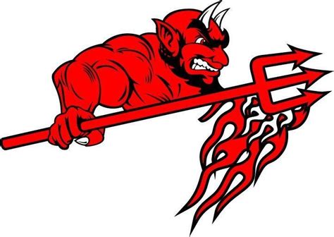 Red Devils Football Logo - LogoDix