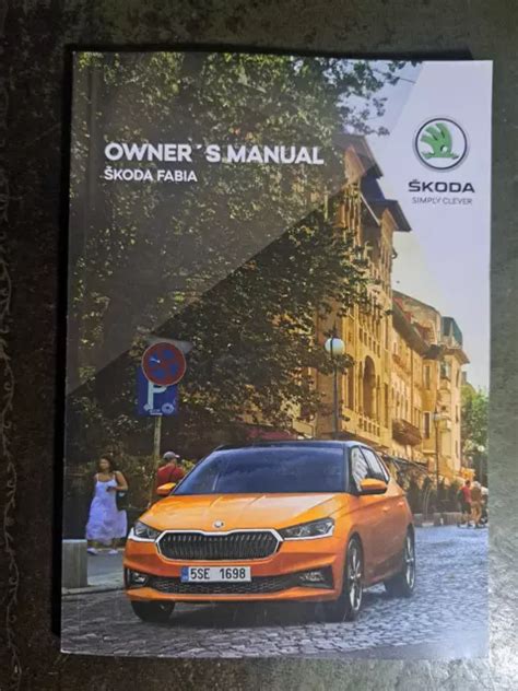 SKODA FABIA 2022 2024 Owners Manual Handbook User Guide 156 Pages