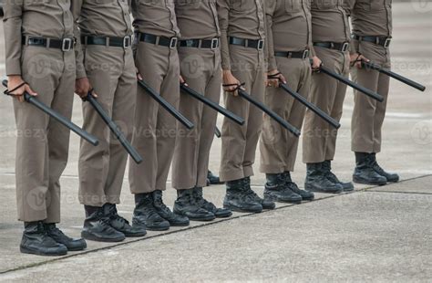 Riot police control the crowd. 29016303 Stock Photo at Vecteezy