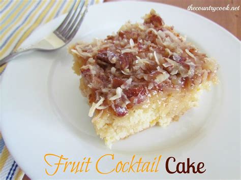 Fruit Cocktail Cake Video Recipe Fruit Cocktail Cake Cocktail Cake Desserts