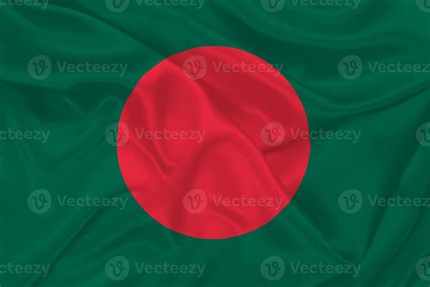 3D Flag of Bangladesh on fabric 10618338 Stock Photo at Vecteezy