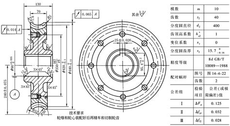 圆柱蜗杆传动设计计算示例