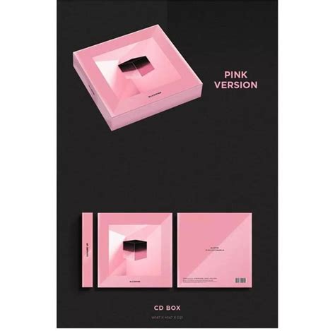 Blackpink Square Up Pink Ver Hobbies Toys Memorabilia