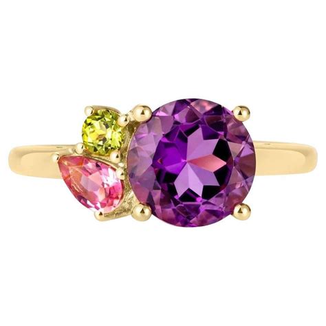 Antique Tourmaline Rings - 3,293 For Sale at 1stDibs | green tourmaline ring, tourmaline rings ...