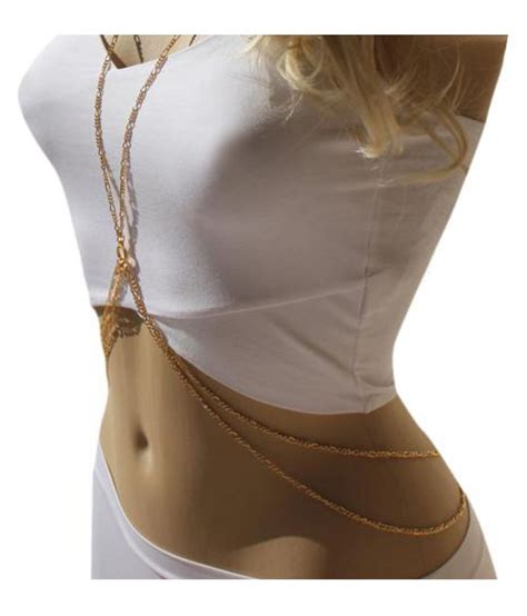 Women Sexy Bikini Crossover Harness Beach Long Punk Waist Belly Body